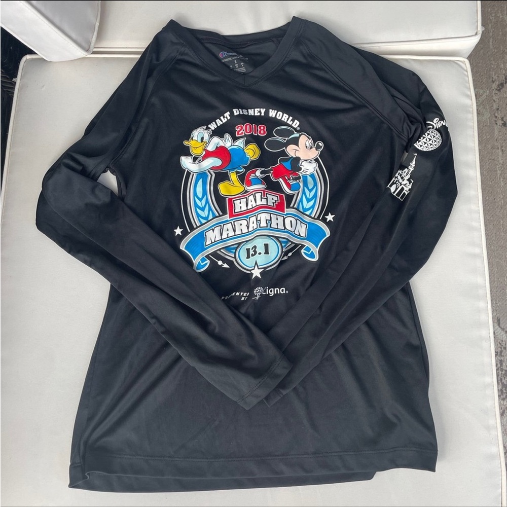 Run Disney Half Marathon Athletic Long Sleeve Shirt